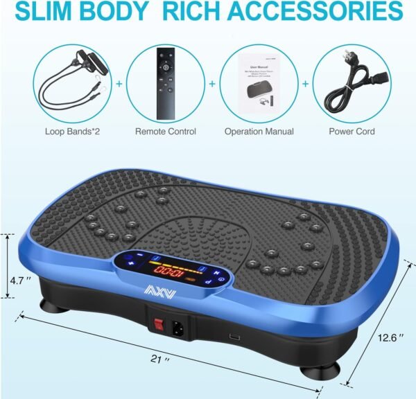 Vibration Plate Fitness Platform Exercise Machine